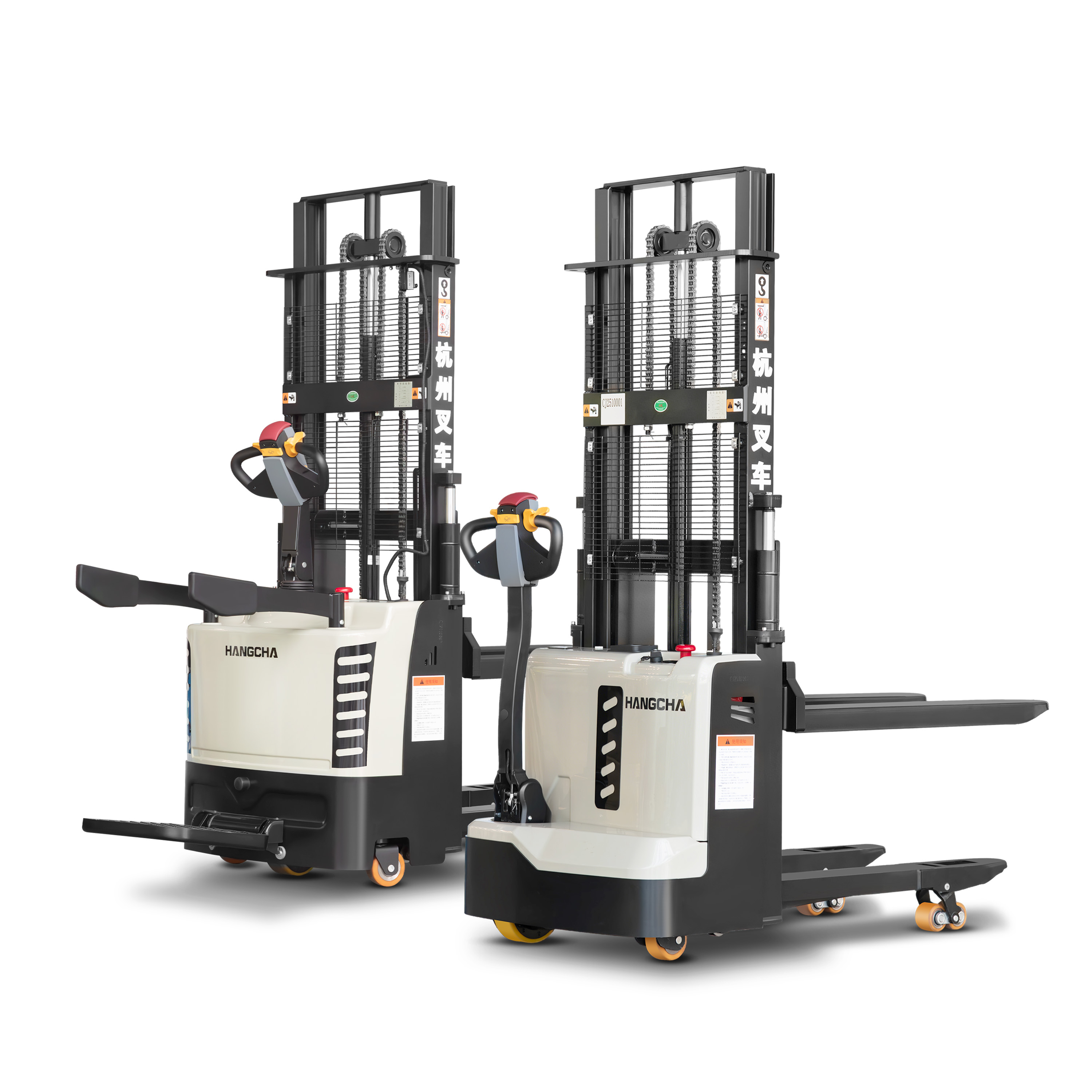 杭叉悍越系列站驾式初始提升堆高车